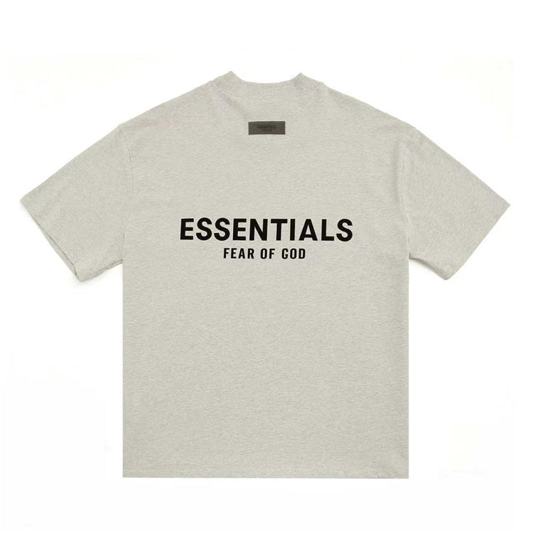 Beige Fear of God Essentials T-Shirt