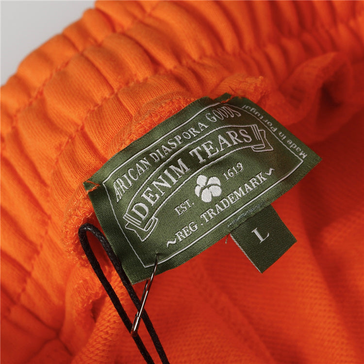 Orange Denim Tears Pants