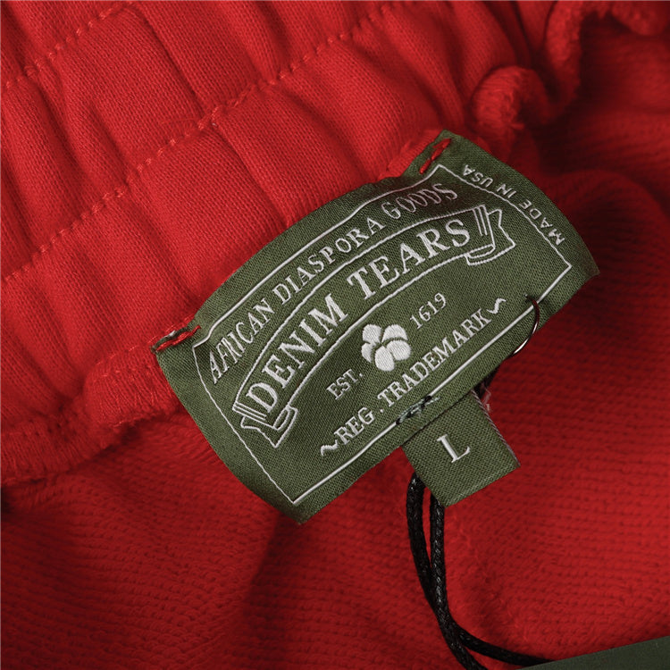 Red Denim Tears Pants